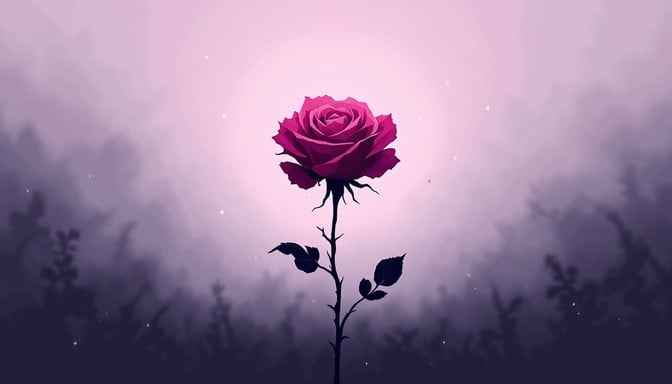 Mystical Rose Silhouette Mystical Rose Silhouette