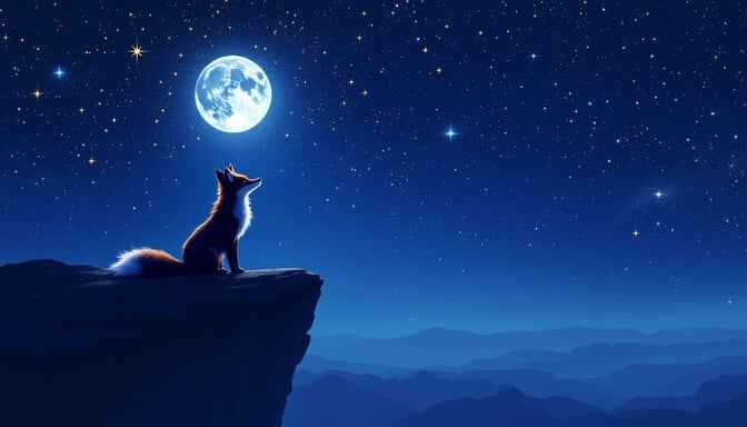Moonlit Fox Dreams Moonlit Fox Dreams