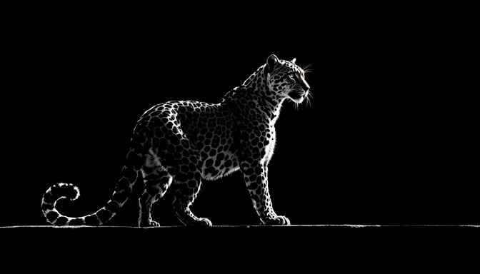 Leopard In Shadow