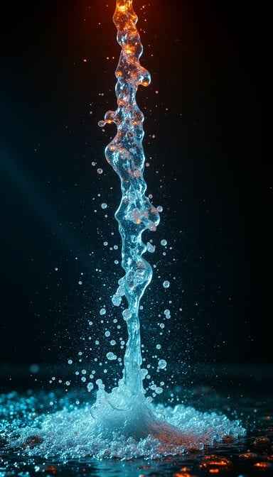 Luminous Liquid Dance
