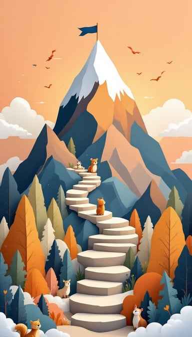 Mountain Journey Ahead