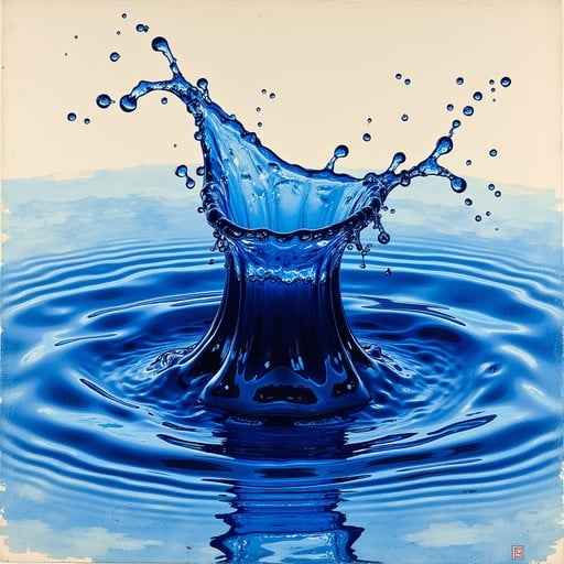 Cerulean Water Crown