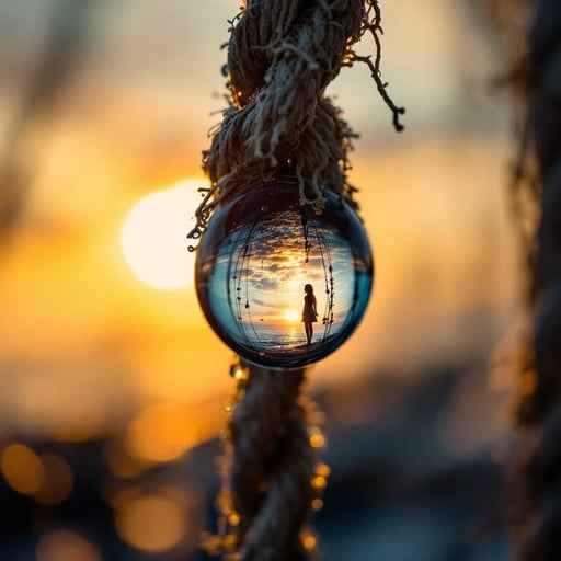 Droplet Captures Sunset Droplet Captures Sunset