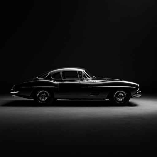 Classic Car Silhouette Classic Car Silhouette
