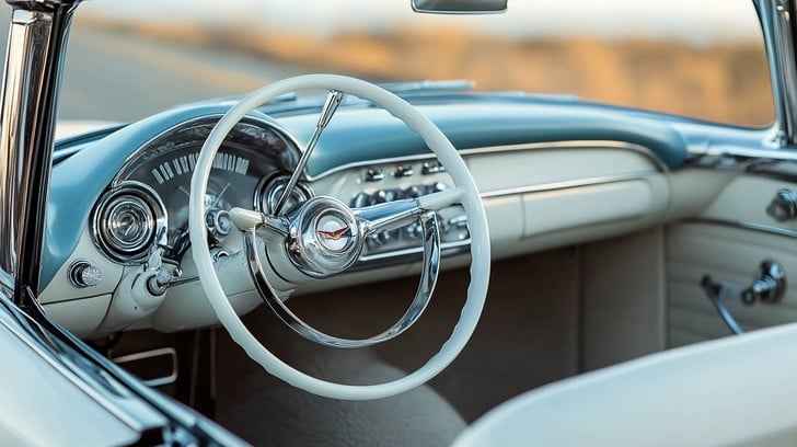 Vintage Car Interior