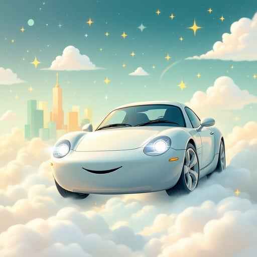 Dreamy Flying Car