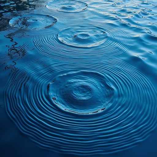 Rippling Blue Tranquility Rippling Blue Tranquility