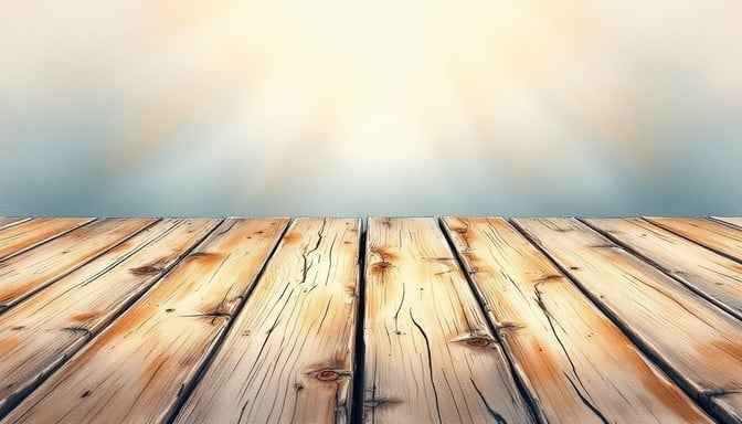 Sunlit Wooden Planks Sunlit Wooden Planks