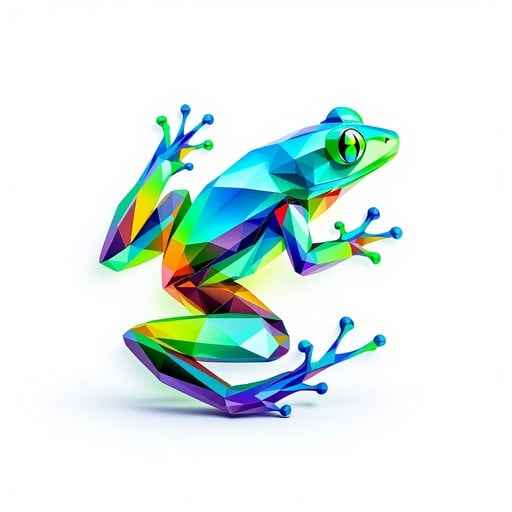 Geometric Rainbow Frog