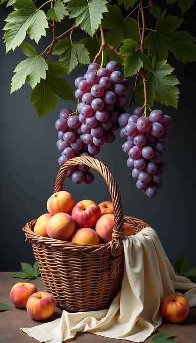 Grapes and Peaches