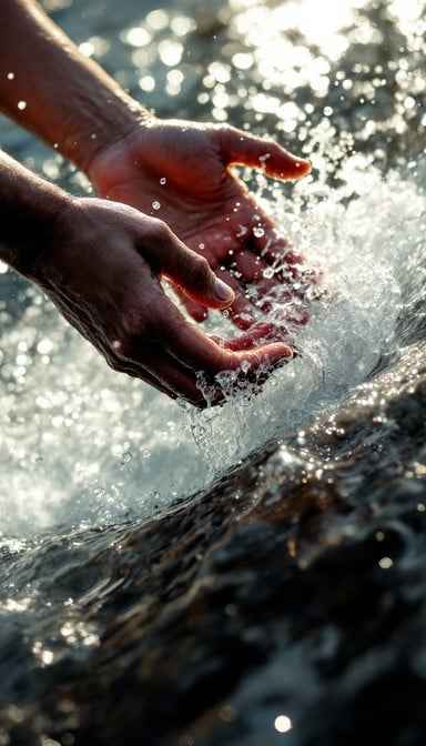 Breaking Water's Surface