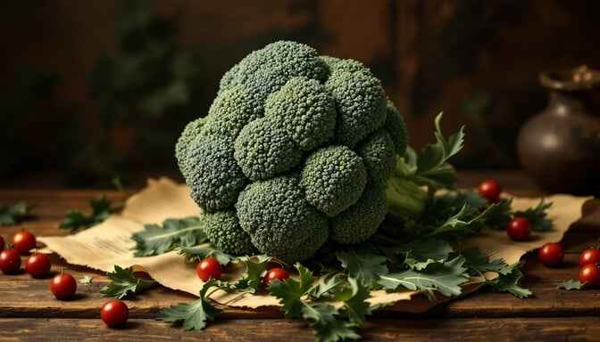 Fresh Broccoli Display