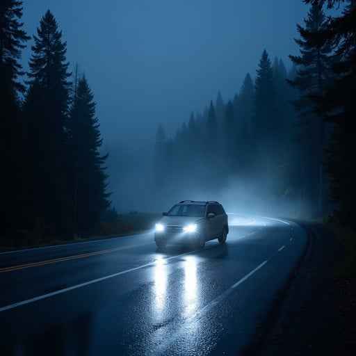 Foggy Forest Drive