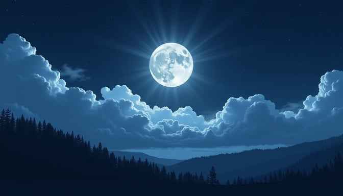 Mystical Night Sky Mystical Night Sky