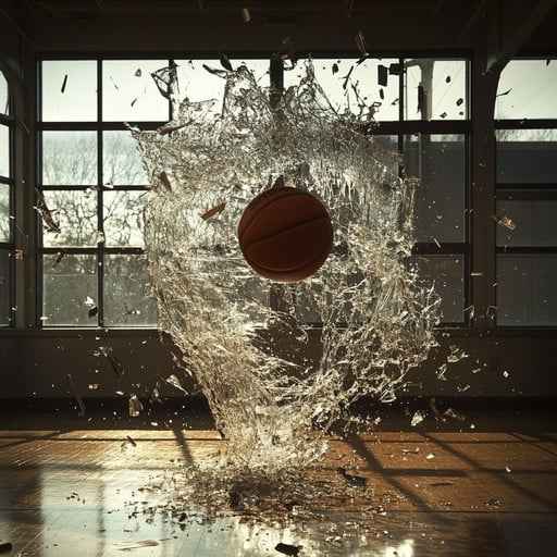 Exploding Water Basketball