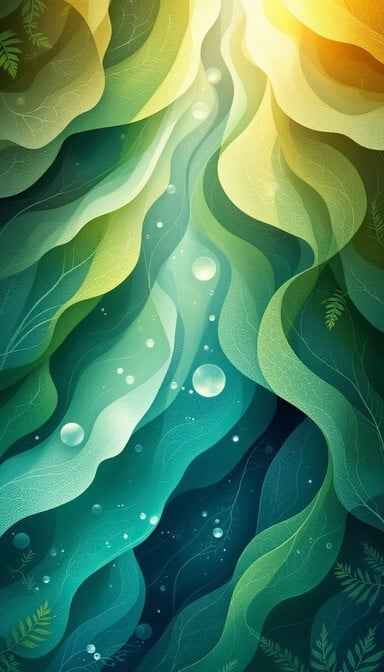 Nature's Flowing Layers Nature's Flowing Layers