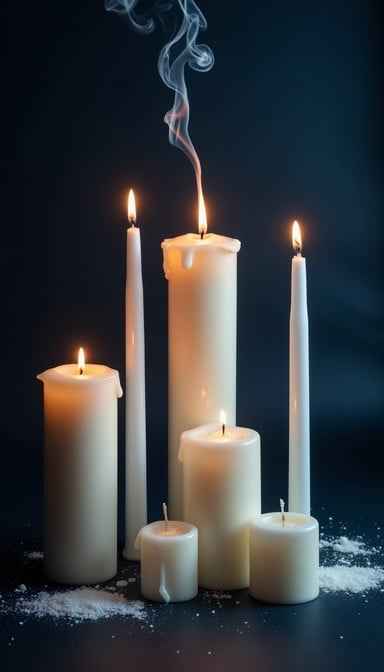 Serene Candlelight Glow