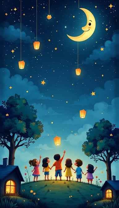 Moonlit Childhood Wonder Moonlit Childhood Wonder