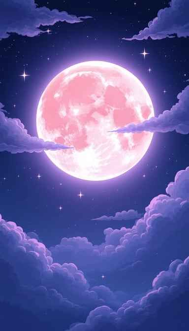 Mystical Moonlit Night