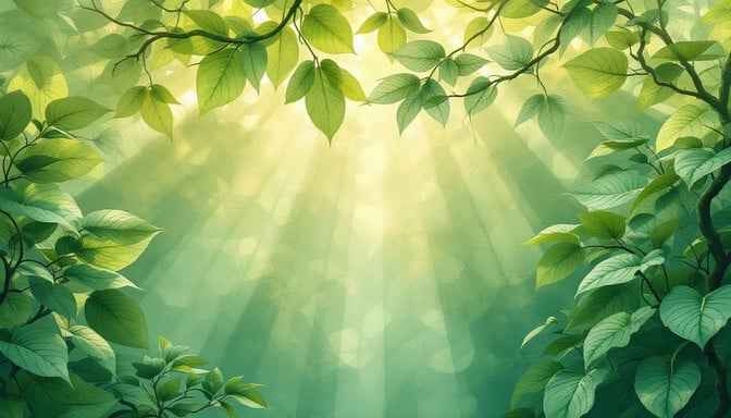 Sunlit Forest Canopy Sunlit Forest Canopy
