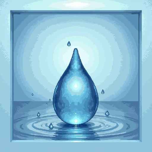 Blue Droplet Harmony Blue Droplet Harmony