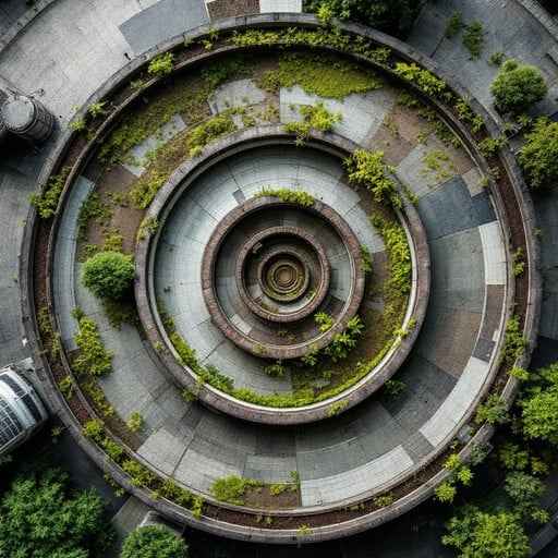 Spiral Meets Nature