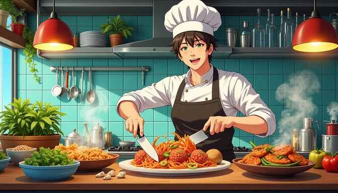 Passionate Anime Chef Passionate Anime Chef