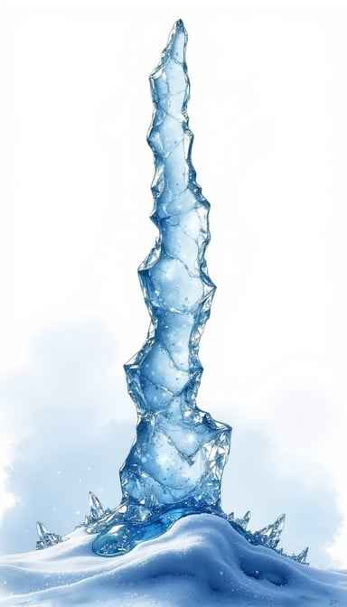 Blue Crystal Splash