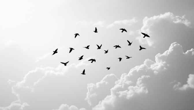 Birds Taking Flight