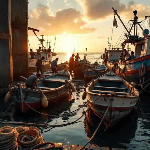 Harbor Golden Hour