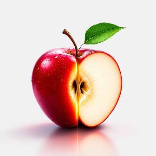 Fresh Geometric Apple Fresh Geometric Apple