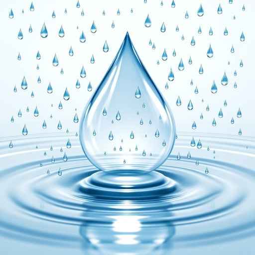 Pristine Water Drop