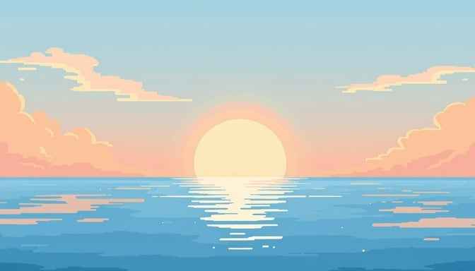 Pixel Perfect Sunset Pixel Perfect Sunset