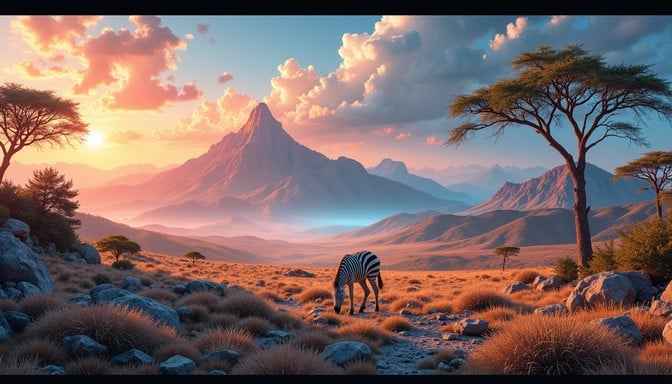 Serene Safari Landscape