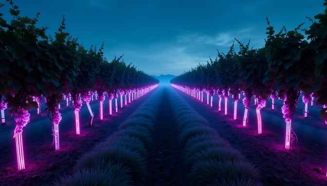 Luminous Purple Pathway Luminous Purple Pathway