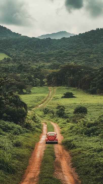 Car on Road