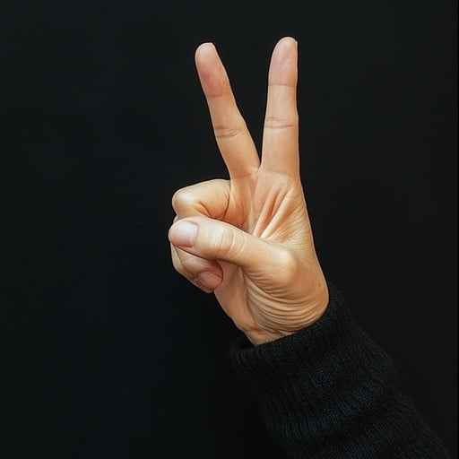 Peace Sign Gesture