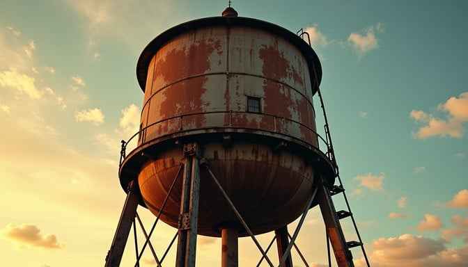 Rustic Water Tower