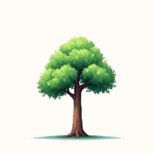 Peaceful Pixel Tree Peaceful Pixel Tree