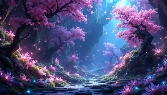 Mystical Cherry Path Mystical Cherry Path