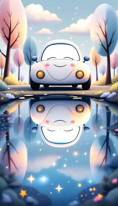 Magical Car Reflection