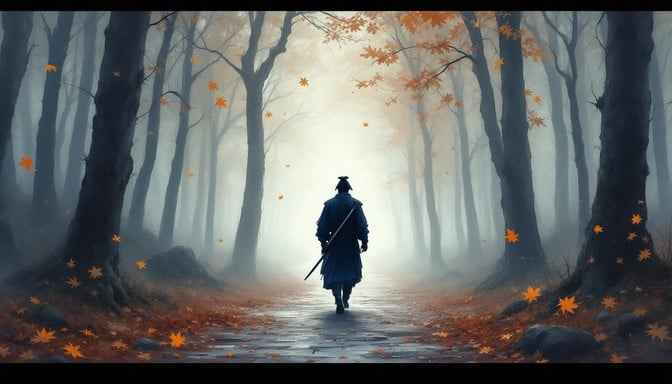 Samurai's Autumn Path Samurai's Autumn Path