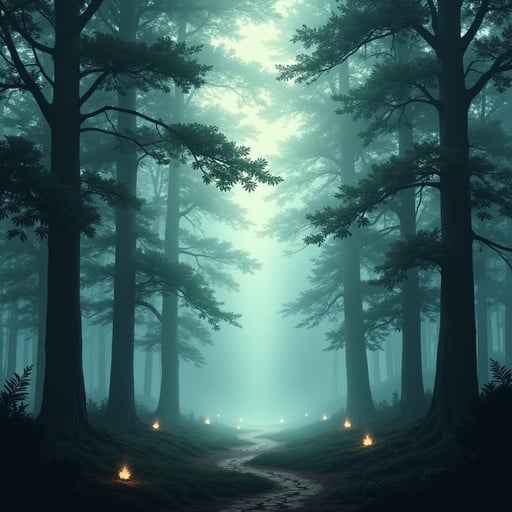 Mystical Forest Path