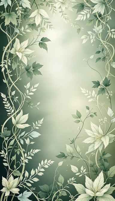 Elegant Botanical Border Elegant Botanical Border