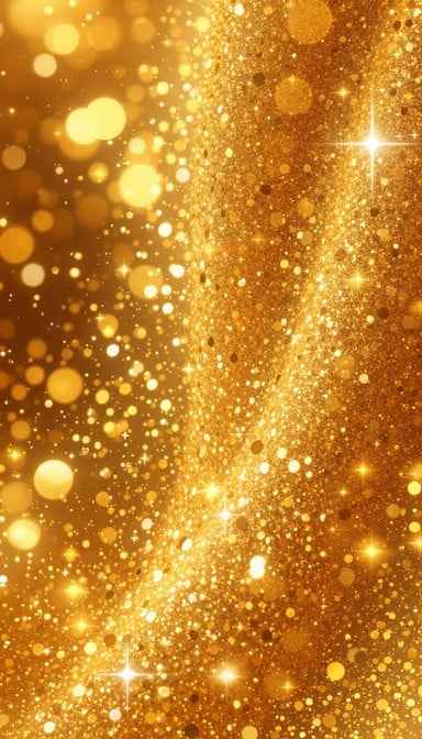Cascading Golden Sparkles Cascading Golden Sparkles