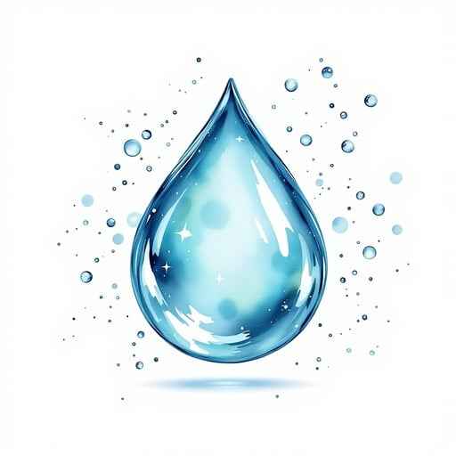 Pure Water Drop Pure Water Drop