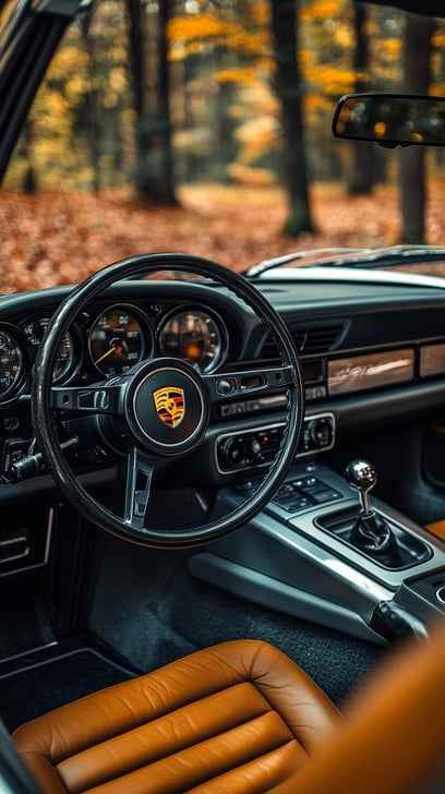 Vintage Car Interior