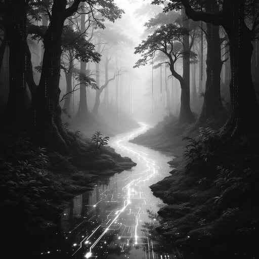Digital Forest Path