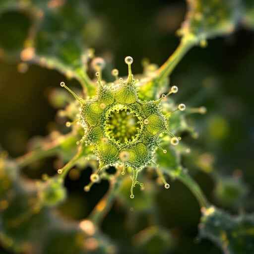 Microscopic Green Wonder