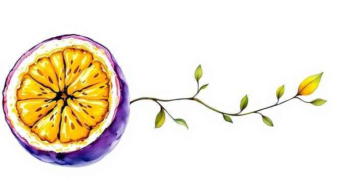 Purple Golden Vine
